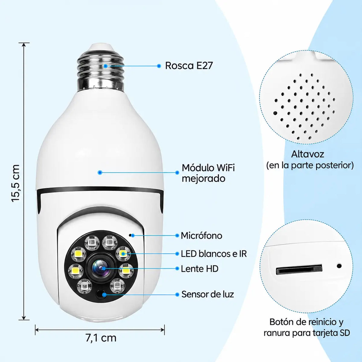 Cámara de Seguridad Wifi