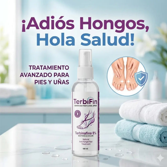 TerbiFin Spray Anti-Hongos Pies Uñas