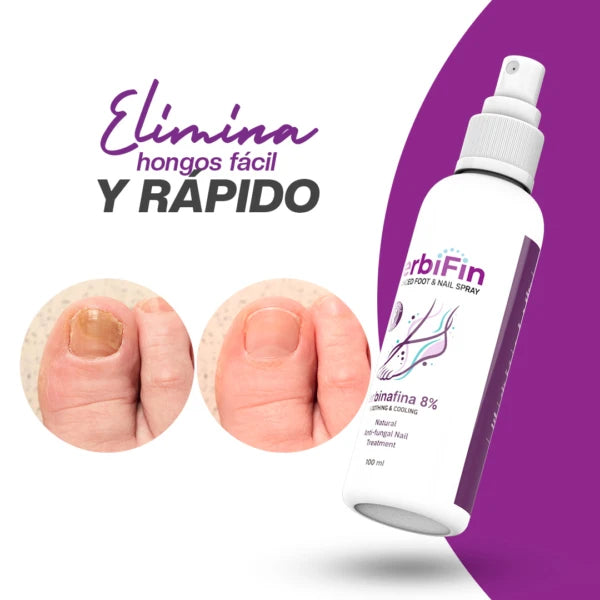 TerbiFin Spray Anti-Hongos Pies Uñas