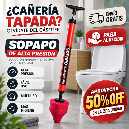 ¡Aquí está tu solución! Sopapo de Alta Presión